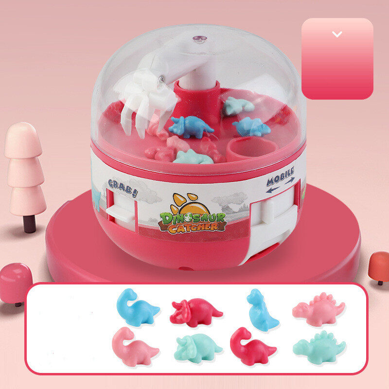 Children's Gashapon Toy Mini Dinosaur Grabbing Machine Kids