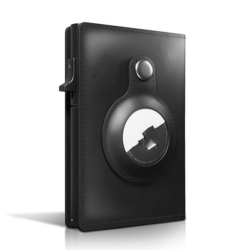 Leather Protective Case Card Holder Aluminum Alloy Crazy