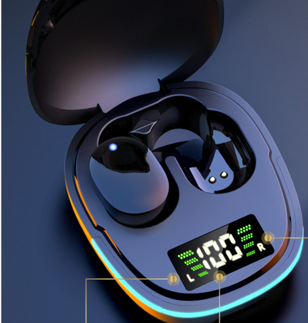 G9S Bluetooth Headset Cool Breathing Light Touch Digital