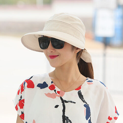 Summer Sunshade Ladies Foldable Hat