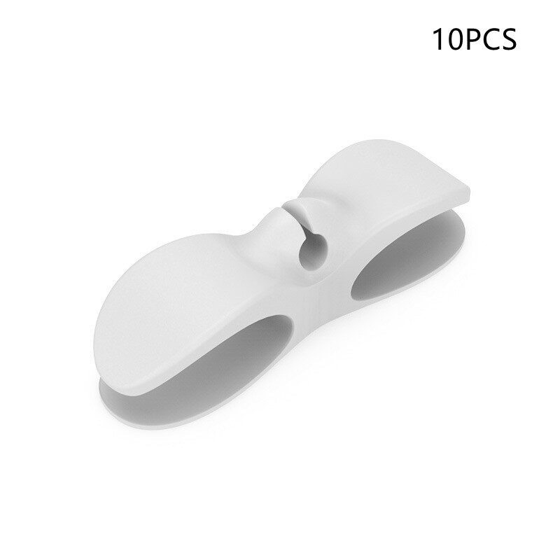 Wire Cable Organizer Plug Retainer Management Clip Adhesive