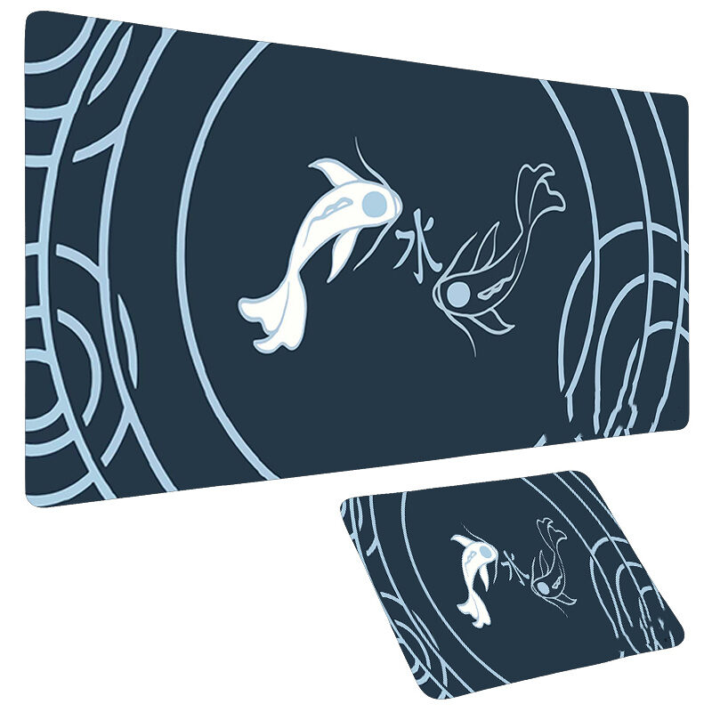 Big Anime Fish Mouse Pad