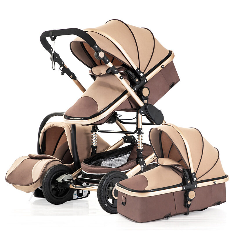 Travel Baby Stroller Luxury 3 In One