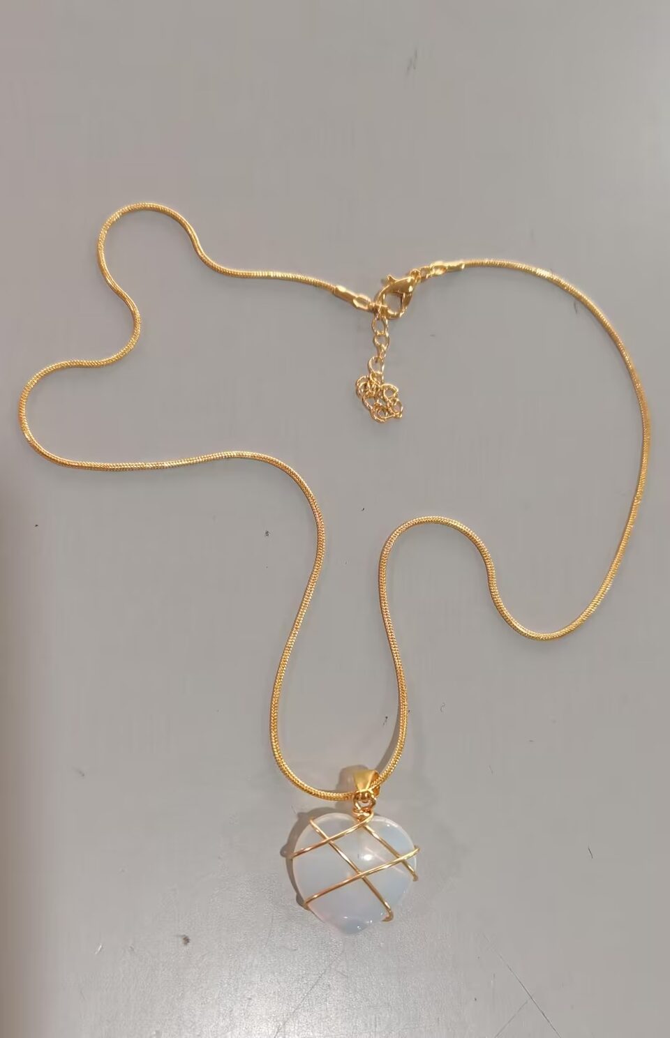 Fashion Moonstone Necklace For Cartoon Princess Love Girl