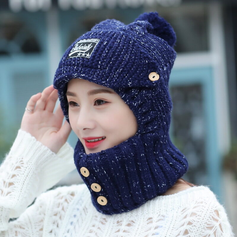 Wool Fleece Lei Feng Hat Windproof And Warm
