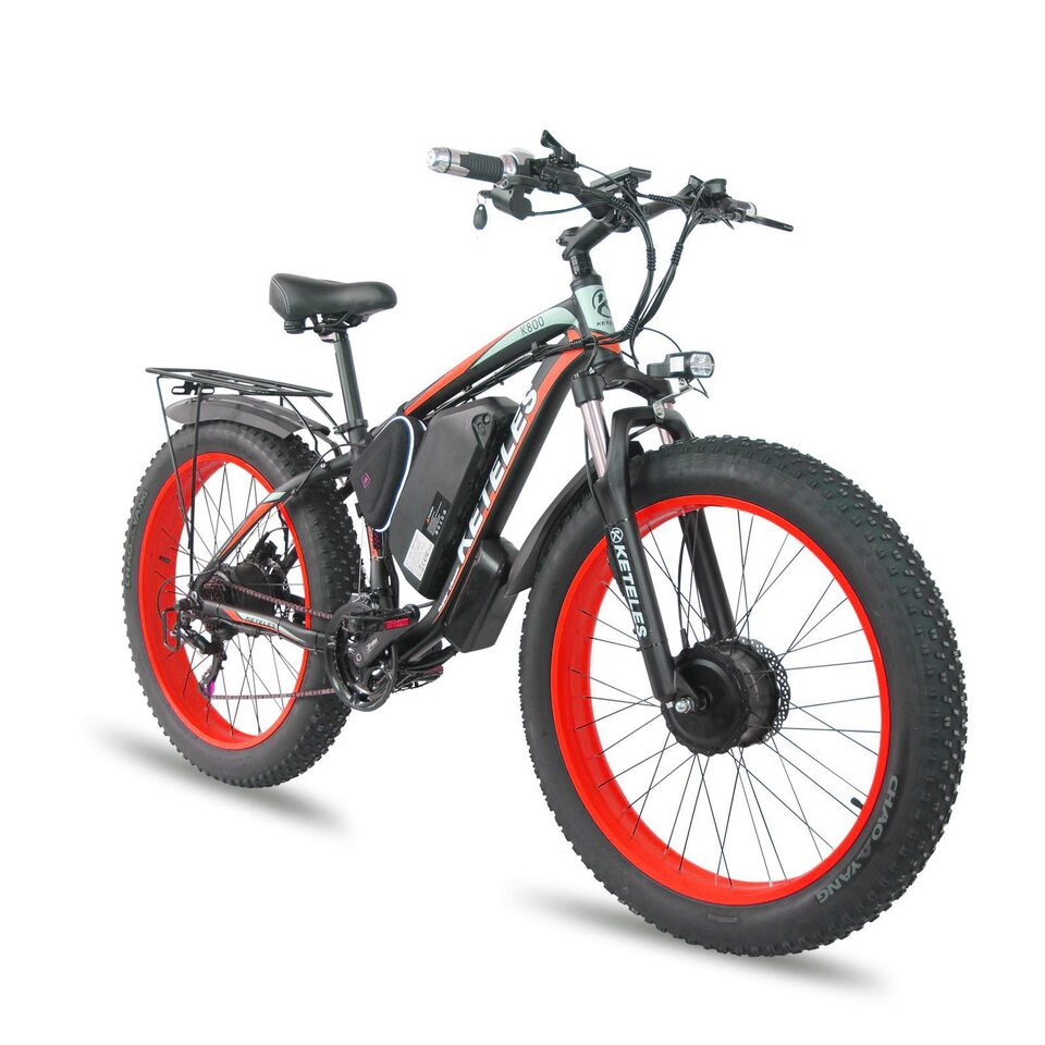 Front And Rear Dual Motor Electric Bicycle 21