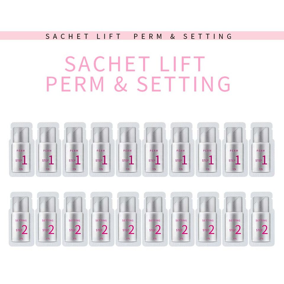 Iconsign 10 Pairs Pouch Eyelash Perm Lotion Lashes