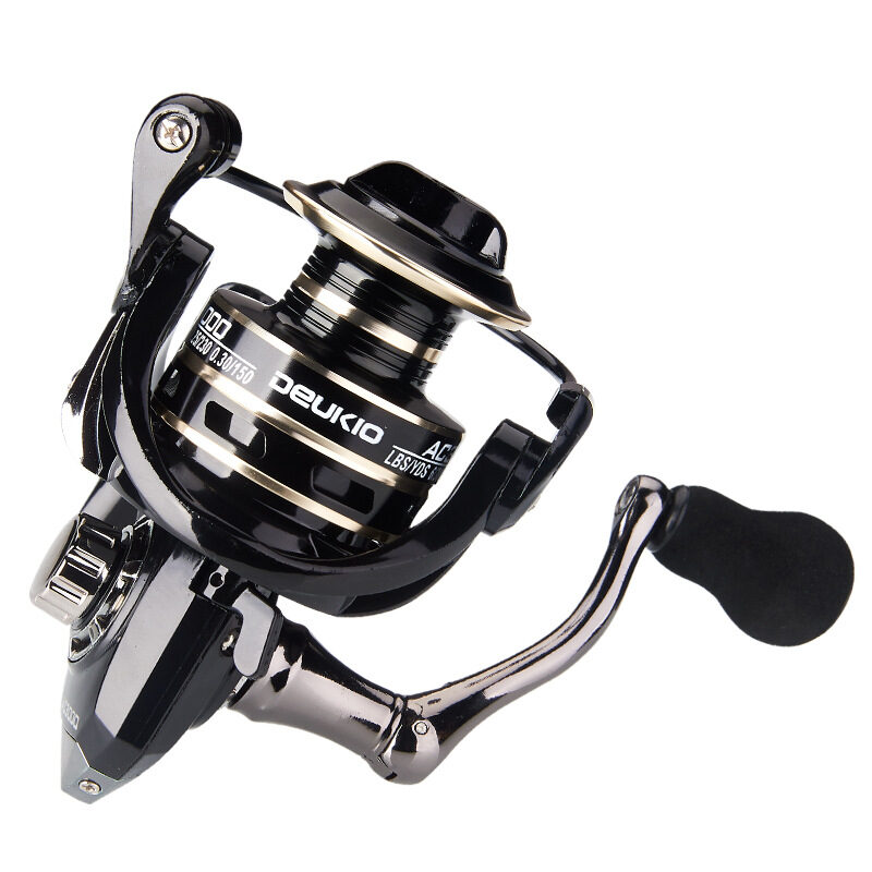 Fishing Wheel Metal Reel Bait Telescopic Rod