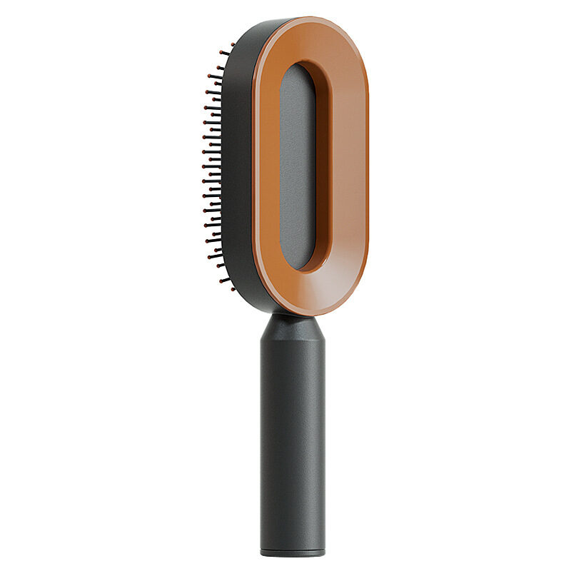 Self Cleaning Hair Brush For Women One-key Loss
