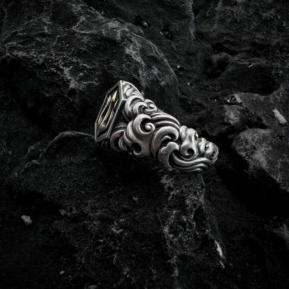 Design Personality Silver Jewelry Sterling Rings For Men