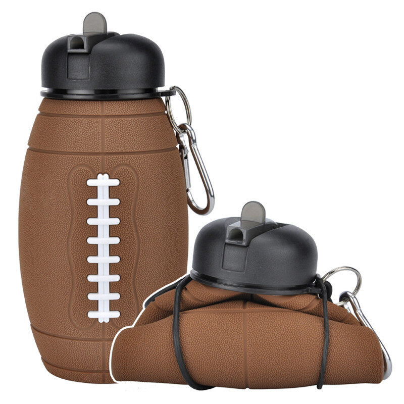 Outdoor Collapsible Sports Water Bottle Reusable Leak-proof Portable