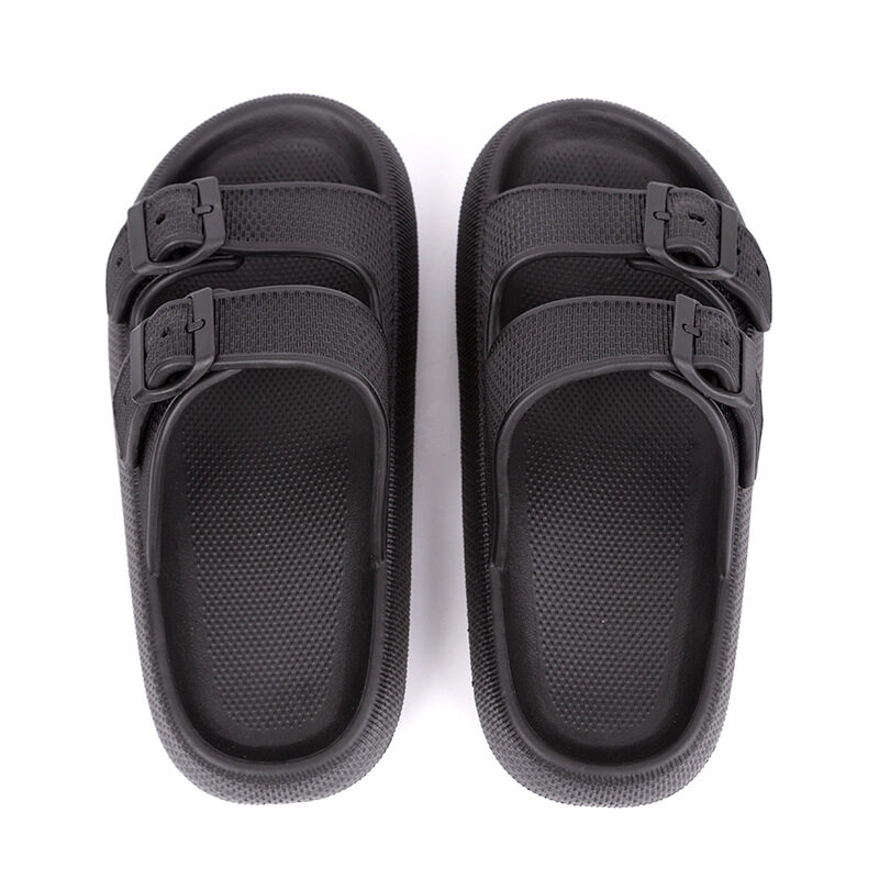 Platform Slippers Women's Summer Buckle Home Shoes Fashion