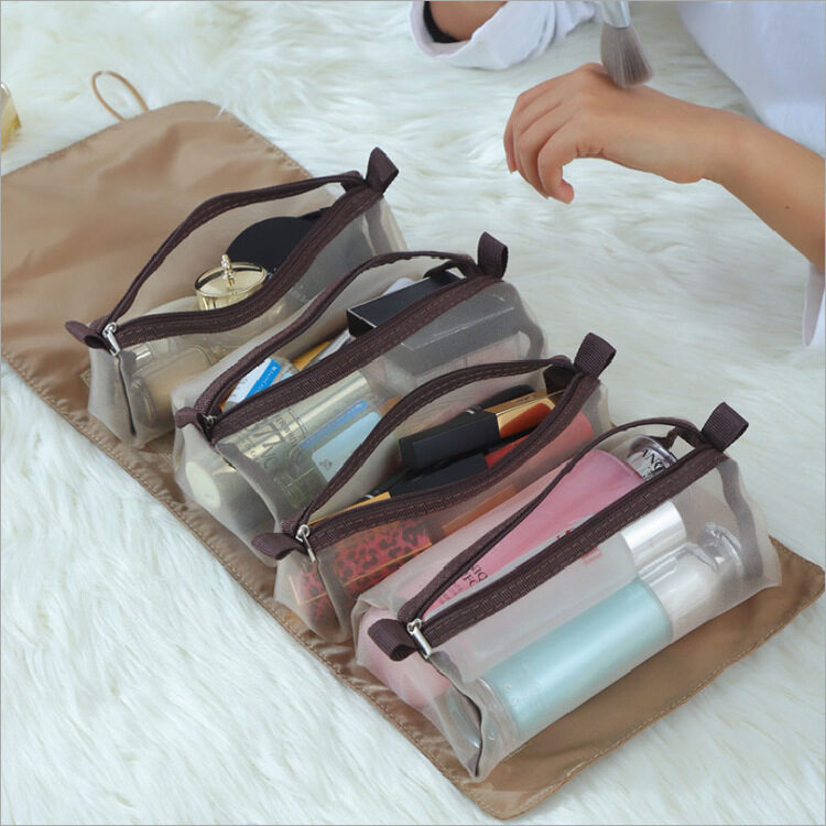 4pcs Cosmetic Bag Foldable Travel