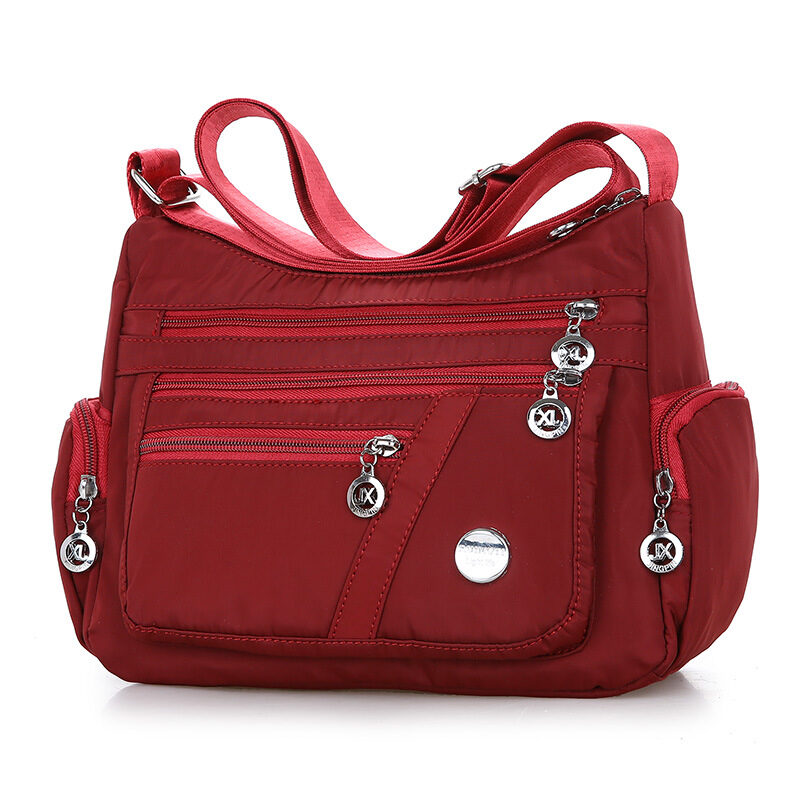 Women Shoulder Bag Multi-pocket Design Waterproof Casual High