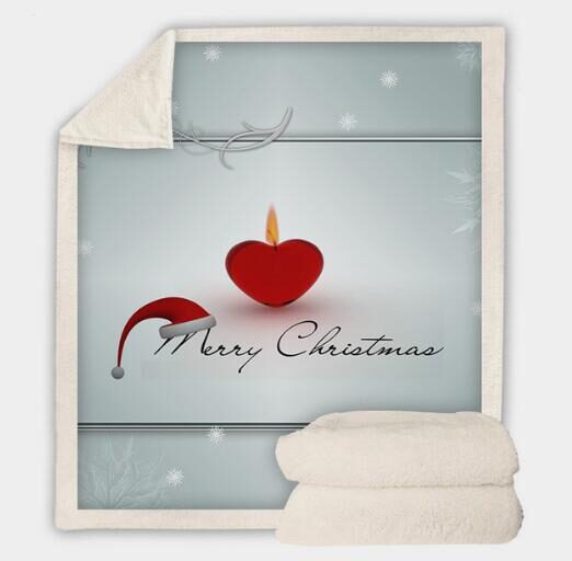 Christmas Autumn And Winter Warm Sofa Blanket HD