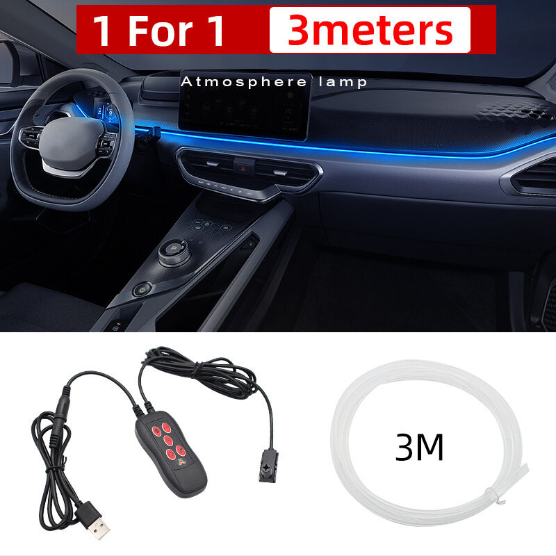 Car Center Console LED Ambient Light Usb Power