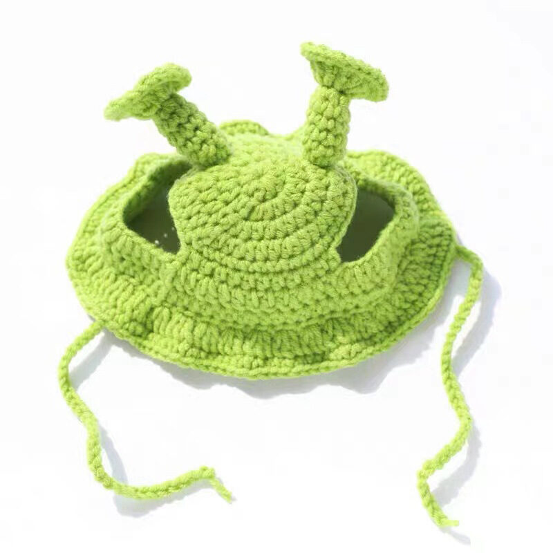 Handmade Knitted Cat Dog Hat Pet Hair Accessories
