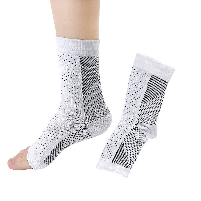 Compression Socks Foot Sleeve Relieve Swelling Open Toe