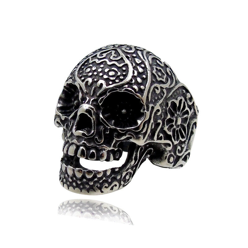 Hip Hop Skull Ring Trendy Men's Personality Punk