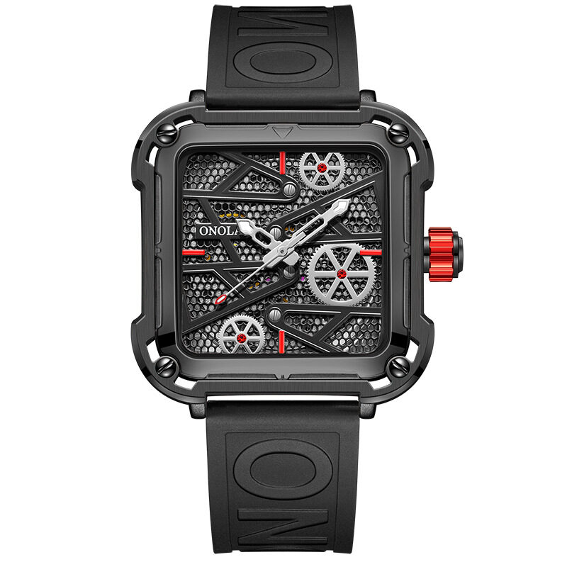 Fashion Mens Watch Onola Hollow Full Automatic Luxury