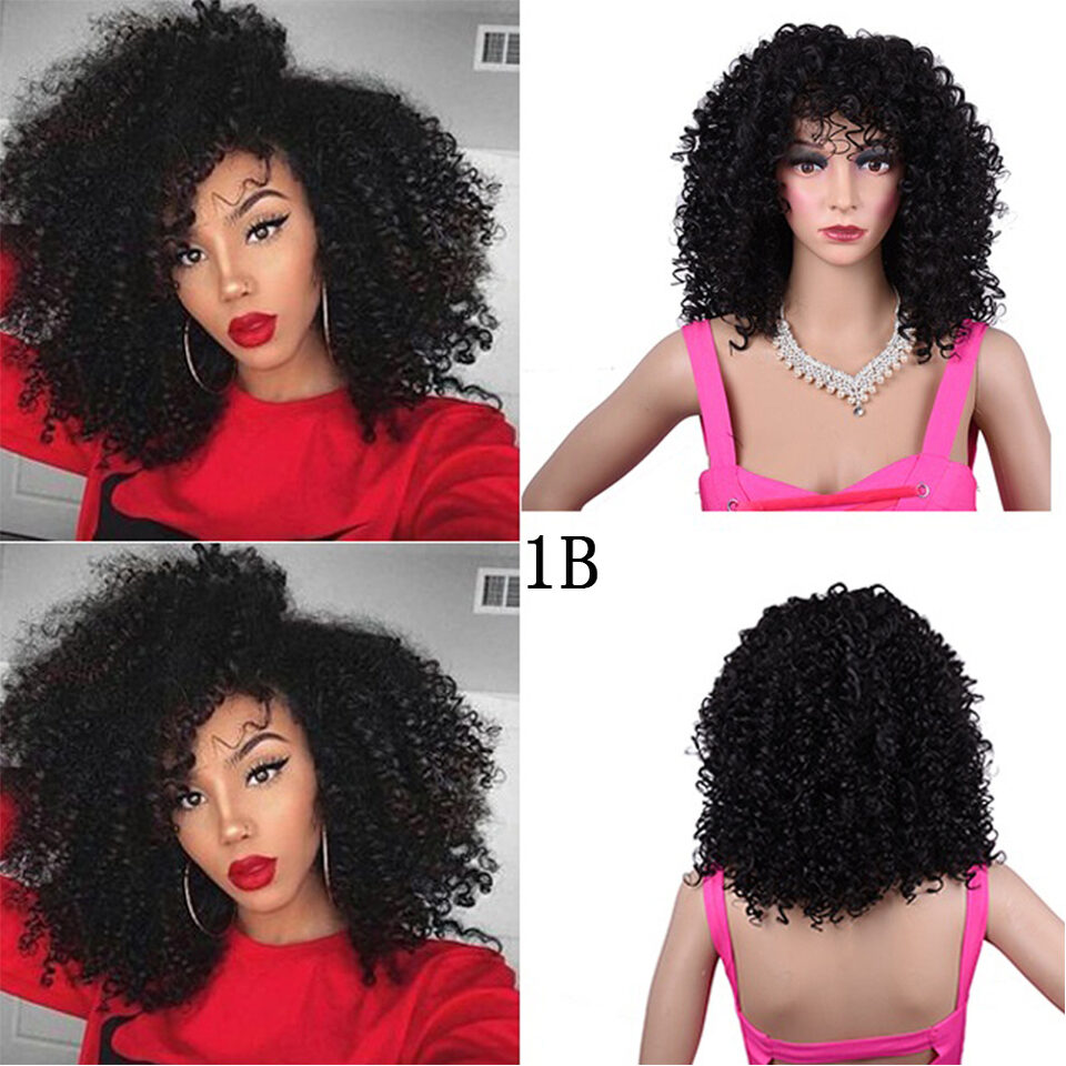 Synthetic Afro Curly Wig African Wigs For Black