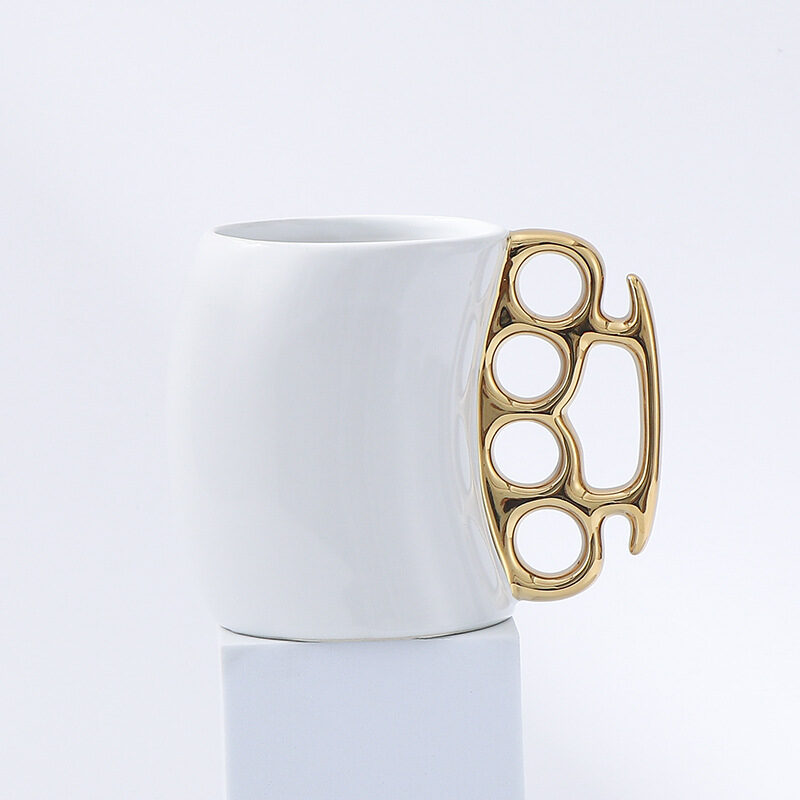 Creative Ring Cup Coffee Mug Ceramic