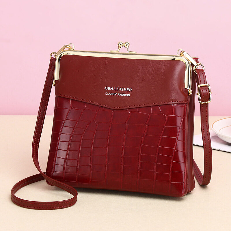 Lock Shoulder Bags Women Alligator Pattern Crossbody Phone