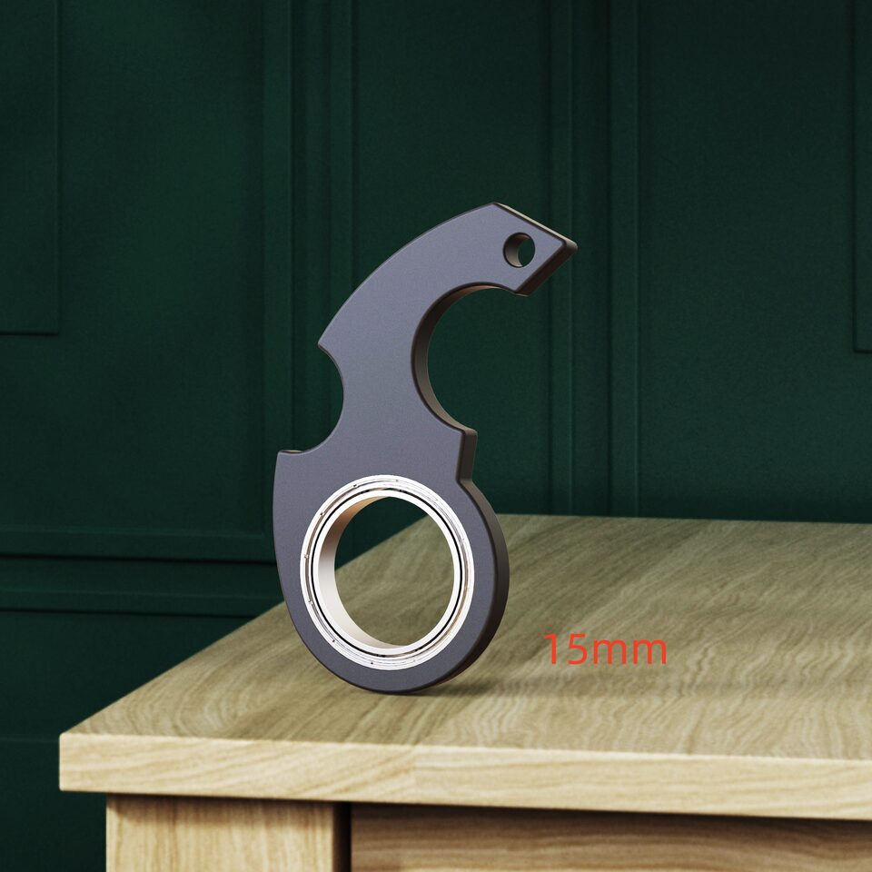 Creative Fidget Spinner Toy Keychain Hand Anti-Anxiety Relieves