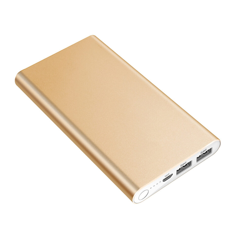 Power Bank 12000mAh Ultra-thin Aluminum Alloy