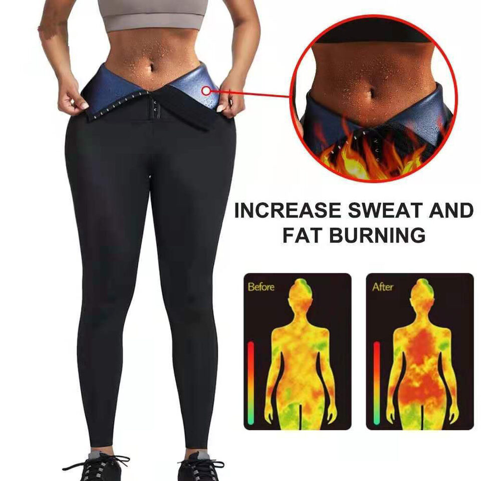 Sauna Long Pants Fitness Exercise Hot Thermo Sweat