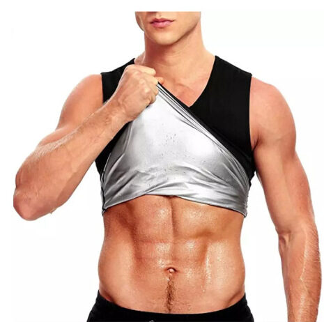 Fitness Corset Men's Shapewear Heat Trapping Shirt Sweat