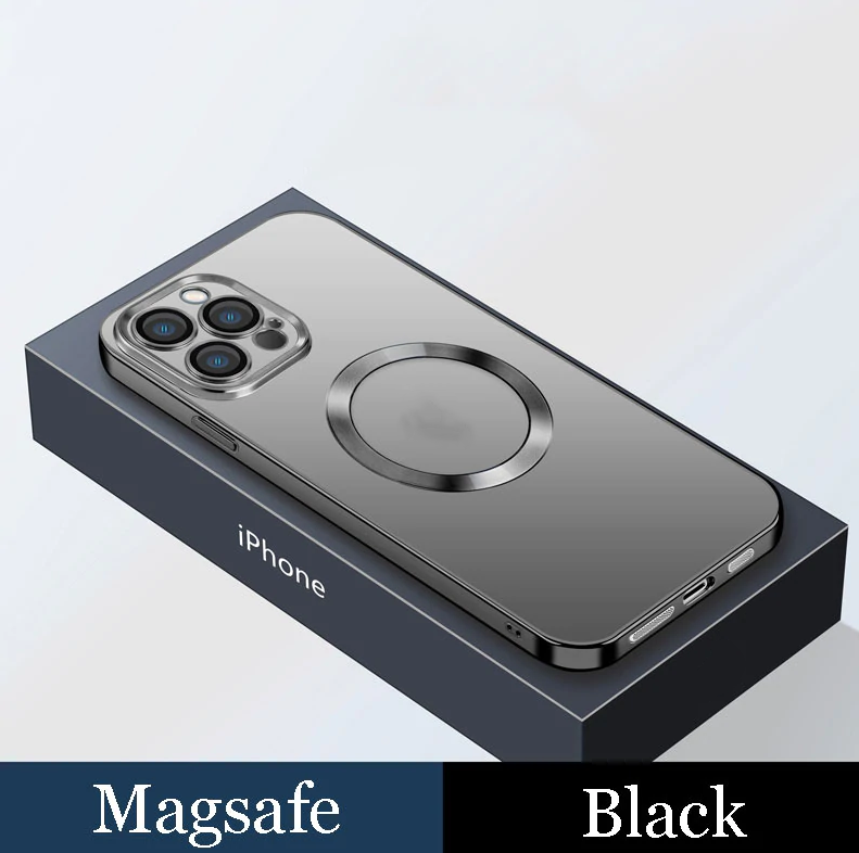 Electroplating Dust Net Wireless Charging Magsafe Magnetic Mobile