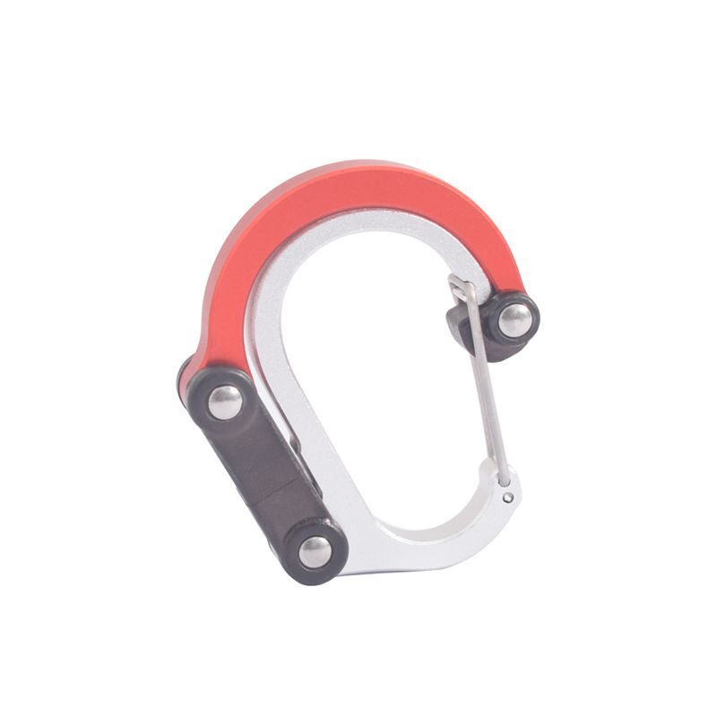 Hybrid Gear Clip - Carabiner Rotating Hook Non-Locking