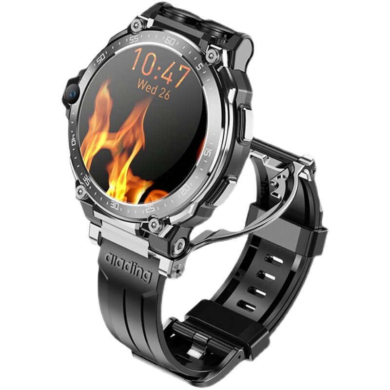 Smart Watch Heart Rate Blood Pressure Black Technology
