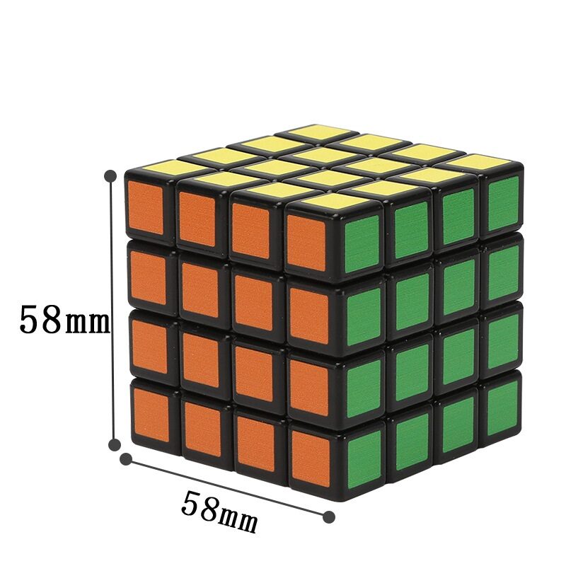 Creative Rubik's Cube Four-layer Zinc Alloy Color Grinder