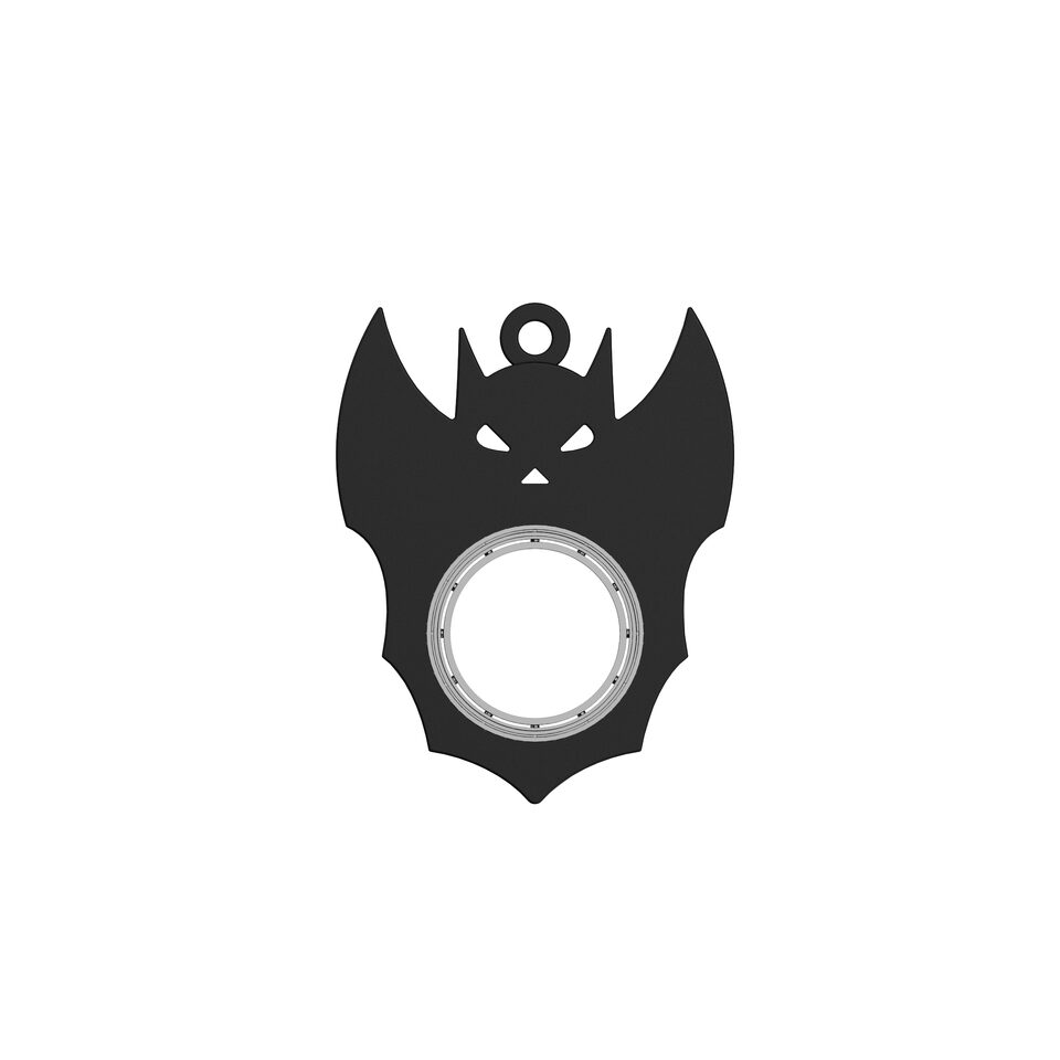 Halloween Creative Fidget Spinner Toy Bat Demon Ghost
