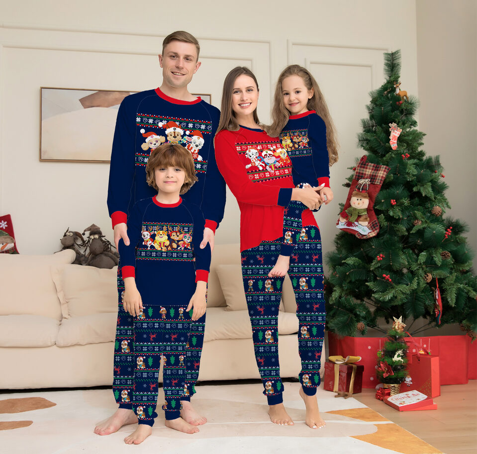 Matching Family Christmas Deer Pajamas Xmas Pjs Women