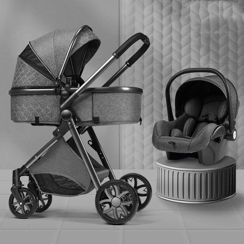 Lightweight Folding Two Way Shock Absorbing Newborn Baby