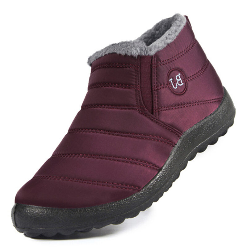 Winter Snow Boots Women Waterproof Shoes Warm Ankle