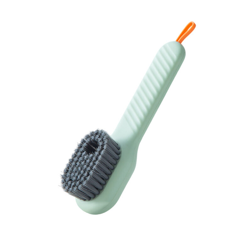 Multifunctional Soft-bristled Shoe Brush Long Handle Automatic Liquid