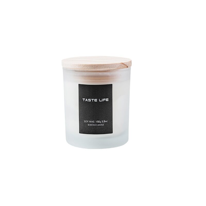 Smokeless Handmade Soy Wax Scented Candle With Clear