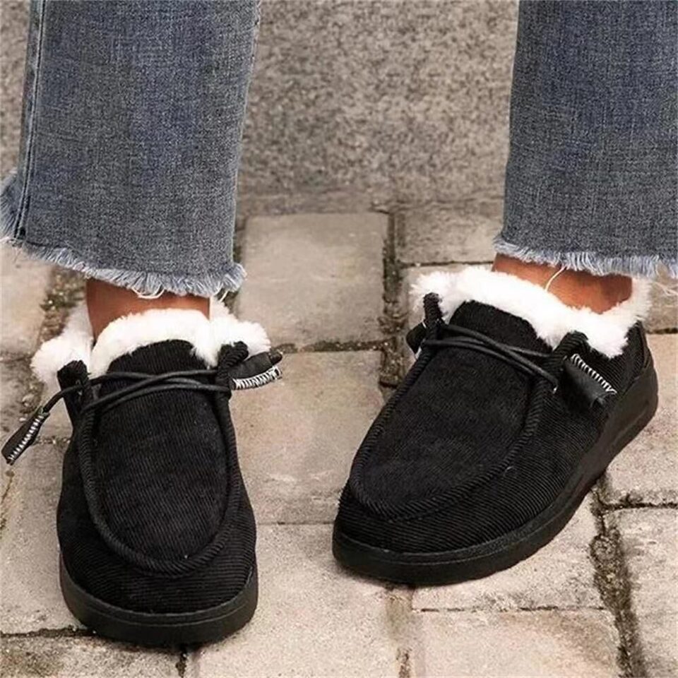 Snow Boots Women Warm Plush Ankle Winter Shoes