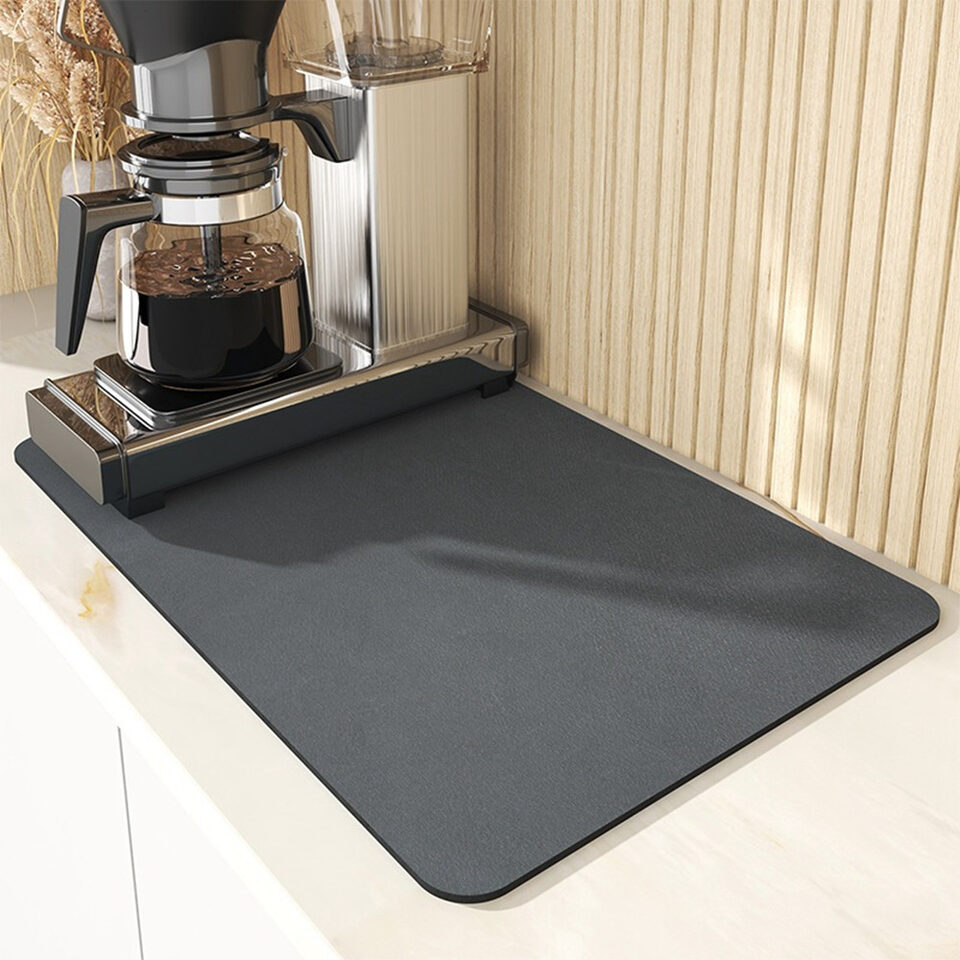 Skin Drain Pad Rubber Dish Drying Mat Super