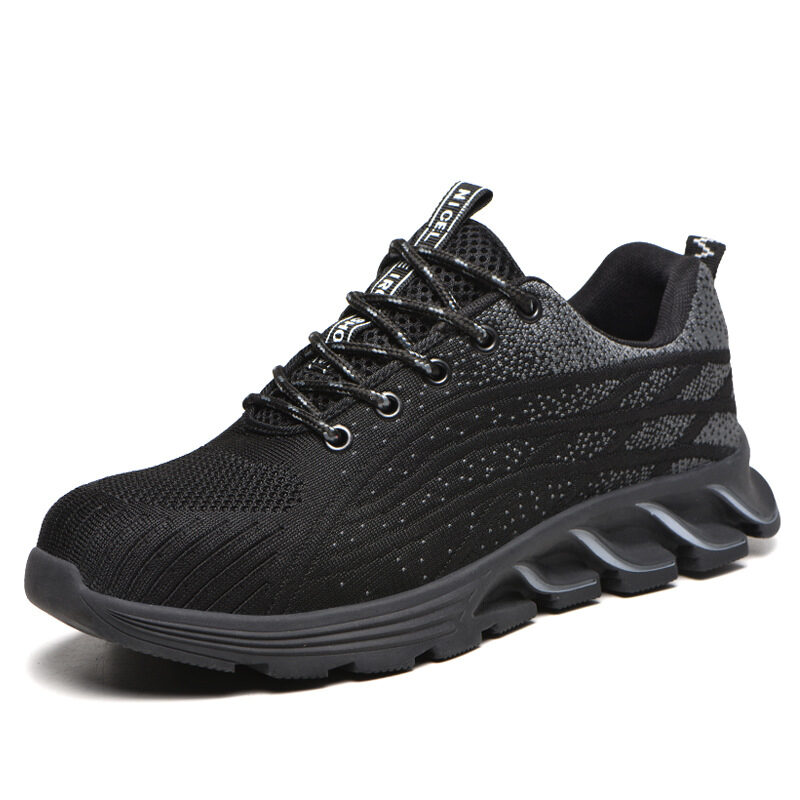 Men Sneakers Indestructible Steel Toe Work Shoes Comfortable