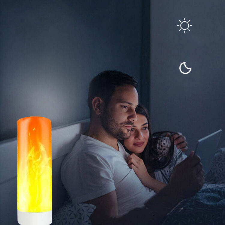 USB Atmosphere Light LED Flame Flashing Candle Lights