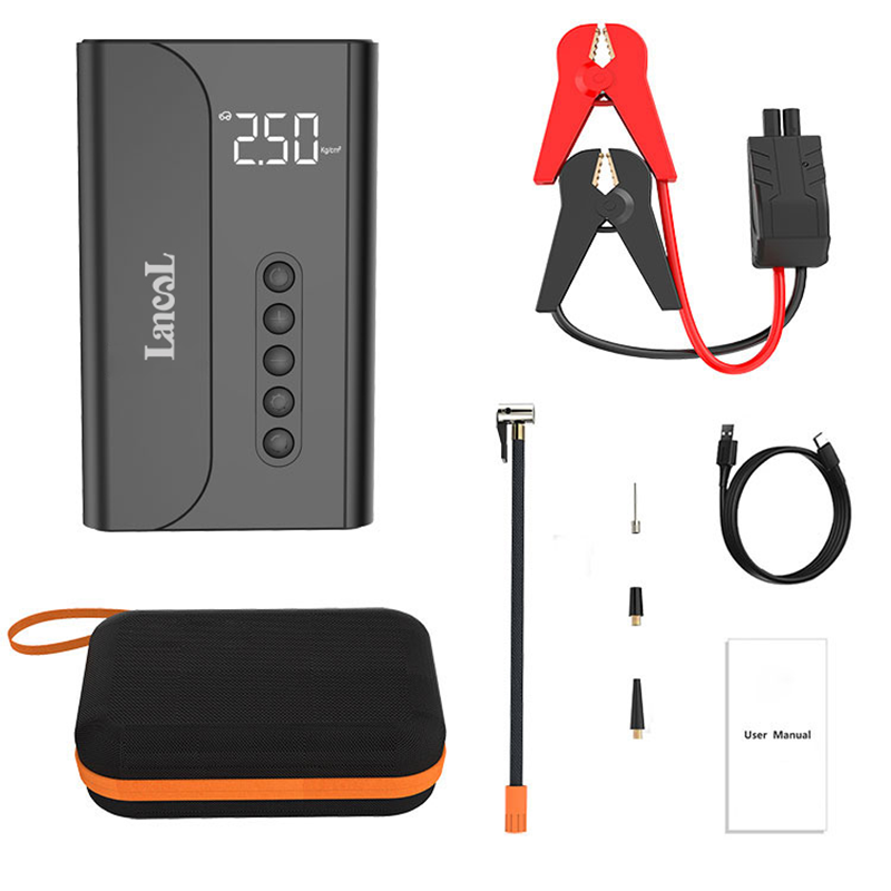 Car Emergency Starter Power Supply Charging Treasure Two-in-one