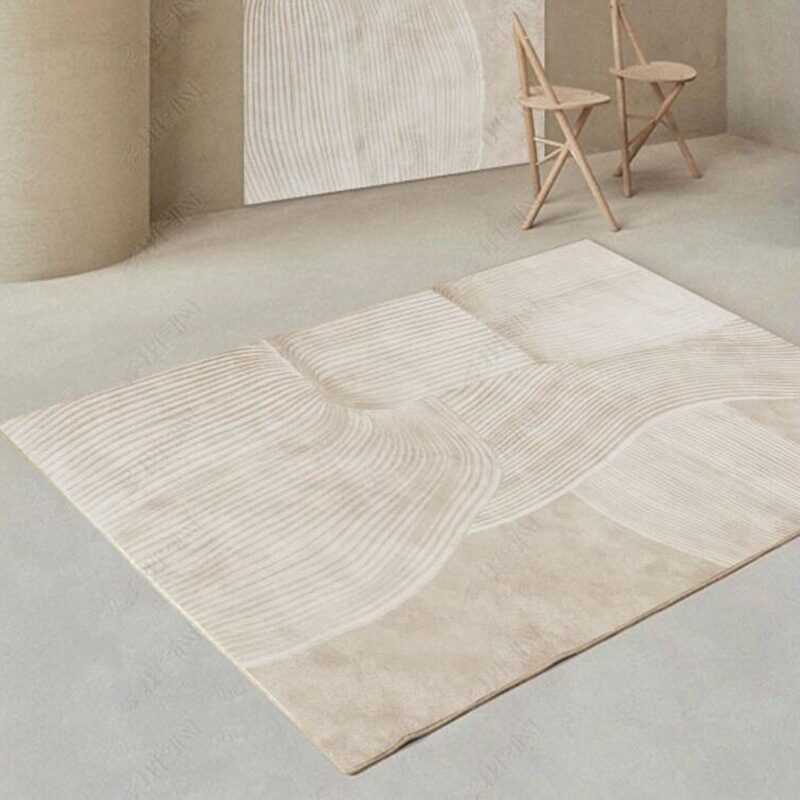 Japanese Cashmere Carpet Living Room Bedroom Bedside