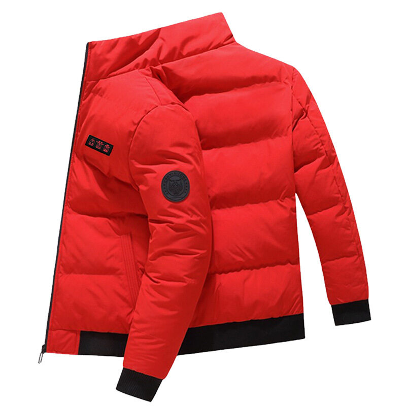Outdoor Warm Heated Jacket Windproof Cotton Padded Clothes