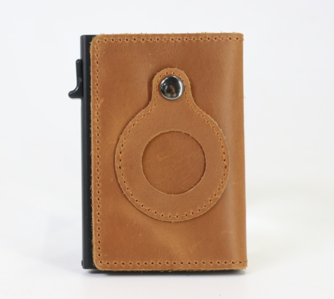 AirTag Wallet Anti Theft Bullet Card Bag Multi-functional