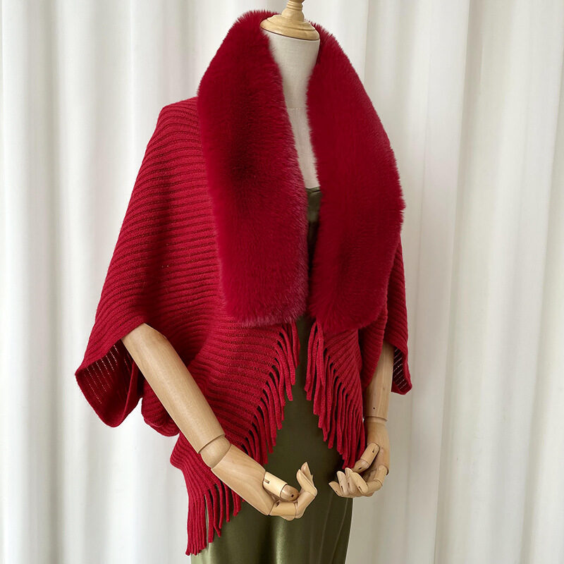 Scarf Women Solid Color Cashmere Winter Keep Warm